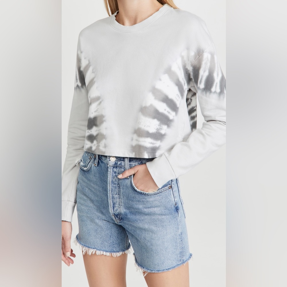 Beyond Yoga Weekend Boxy Cropped Pullover size SM